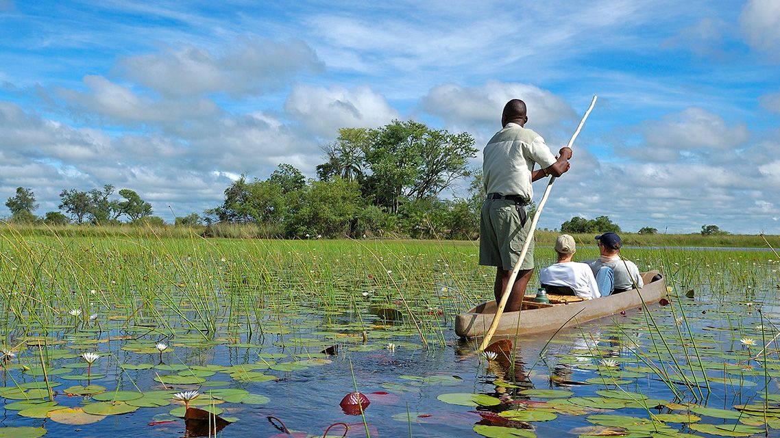 Okavangodelta Botswana Thabela Travel blogg